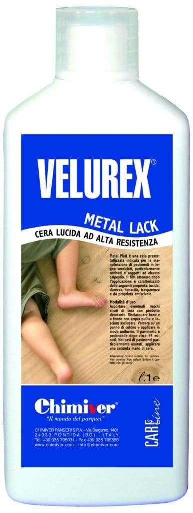 Wosk do podłóg lakierowanych Lios Velurex Metal Lack- połysk