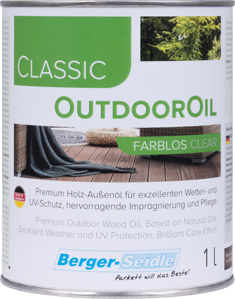 Classic OutdoorOil Farblos 1l rgb