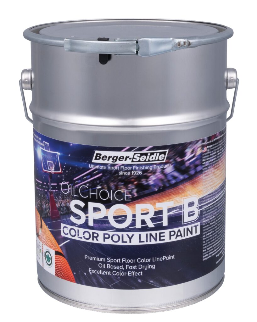 OilChoice Sport B Color Poly Line Paint 1gal rgb